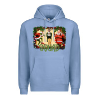 Colony Blue christmas friends squad Premium Hoodie - Bettercallsaul