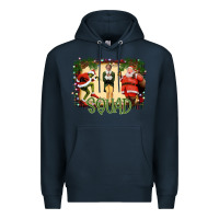 Navy christmas friends squad Premium Hoodie - Bettercallsaul