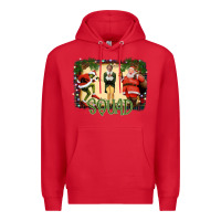 Red christmas friends squad Premium Hoodie - Bettercallsaul