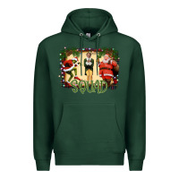 Sports Green christmas friends squad Premium Hoodie - Bettercallsaul