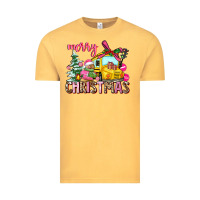Vintage Mustard merry christmas Vintage Tee - AdoDesignShop