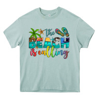 Arona the beach is calling Heavy Core Tee - Artiststas