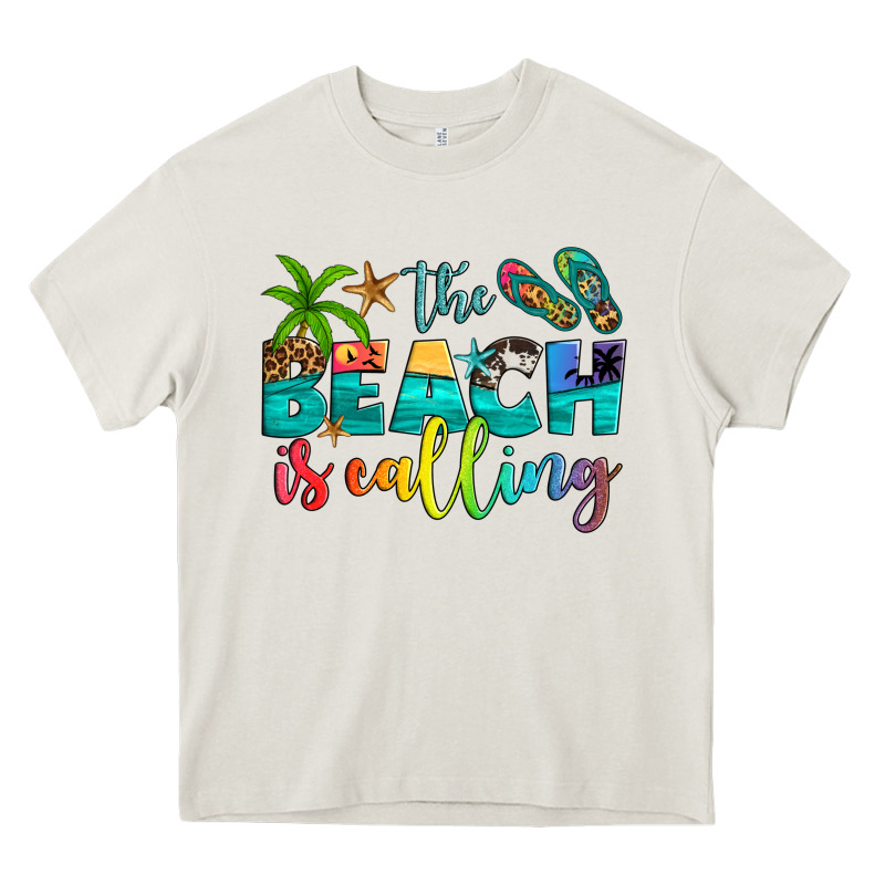 The Beach Is Calling Heavy Core Tee by Artiststas | Teevron