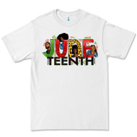 White JUNE TEENTH Premium Tee - Zillion Design Studio