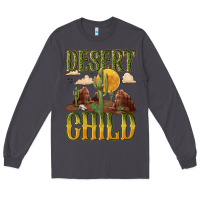 Smoke desert child cactus Long Sleeve Tee - NancyCooperArtShop