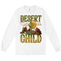 White desert child cactus Long Sleeve Tee - NancyCooperArtShop