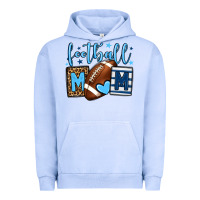 Pigment Grape Ice Football mom blue team color Urban Hoodie - HowdyJamesFarm