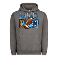 Pigment Tornado Football mom blue team color Urban Hoodie - HowdyJamesFarm