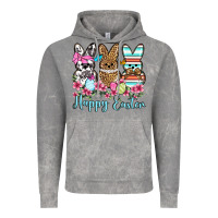 Cloud Rock Happy Easter western peeps Vintage Hoodie - OliviaCreatesArt