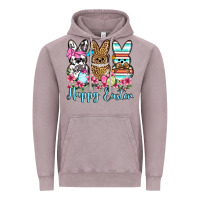 Vintage Zinc Happy Easter western peeps Vintage Hoodie - OliviaCreatesArt