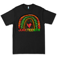 Black juneteenth rainbow Premium Tee - Zillion Design Studio