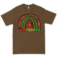 Cacao juneteenth rainbow Premium Tee - Zillion Design Studio