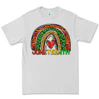 Dove Grey juneteenth rainbow Premium Tee - Zillion Design Studio