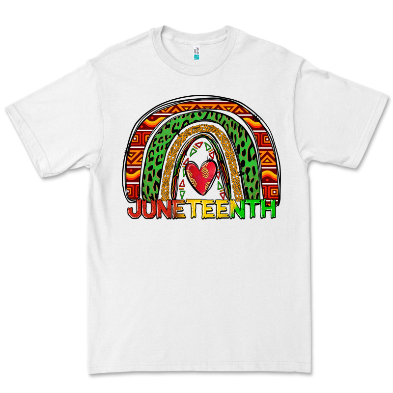 Juneteenth Rainbow Premium Tee by Zillion Design Studio | Teevron