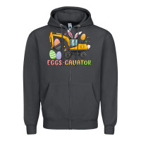 Smoke eggs cavator easter Zipper Hoodie - MaliasSmallBusiness