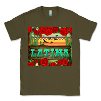 Army Green latina tumbler Classic Tee - BundleAndBundleShop