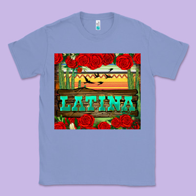 Latina Tumbler Classic Tee Designed By Bundleandbundleshop