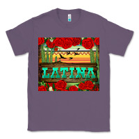 Lavender latina tumbler Classic Tee - BundleAndBundleShop