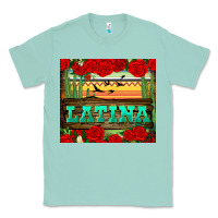 Seafoam latina tumbler Classic Tee - BundleAndBundleShop