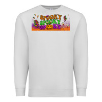 Dove Grey spooky  libbey glass Premium Sweatshirt - BundleAndBundleShop