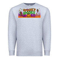 Heather Grey spooky  libbey glass Premium Sweatshirt - BundleAndBundleShop