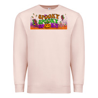 Pale Pink spooky  libbey glass Premium Sweatshirt - BundleAndBundleShop