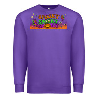 Purple spooky  libbey glass Premium Sweatshirt - BundleAndBundleShop