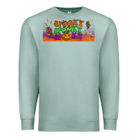 Seafoam spooky  libbey glass Premium Sweatshirt - BundleAndBundleShop