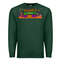 Sports Green spooky  libbey glass Premium Sweatshirt - BundleAndBundleShop