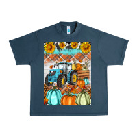 Midnight Navy fall farm tractor air freshener Urban Heavy Tee - Artiststas