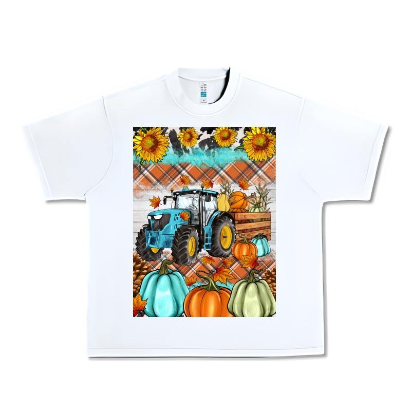 Fall Farm Tractor Air Freshener Urban Heavy Tee by Artiststas | Teevron