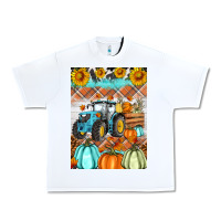 White fall farm tractor air freshener Urban Heavy Tee - Artiststas