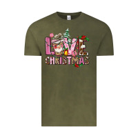 Vintage Olive love christmas Vintage Tee - AdoDesignShop