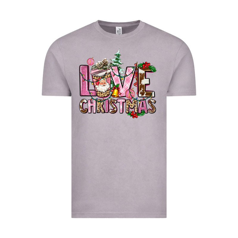 Love Christmas Vintage Tee by AdoDesignShop | Teevron