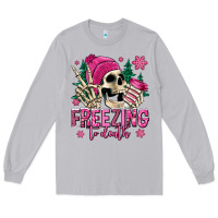 Moon Dust freezing to death winter skull Long Sleeve Tee - Jasminsmagicworld