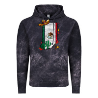Cloud Black mexican indiana Vintage Hoodie - CowhideDigitalArt