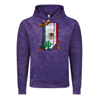 Cloud Purple mexican indiana Vintage Hoodie - CowhideDigitalArt