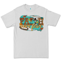 Dove Grey faith over fear Premium Tee - texasbilliewilder
