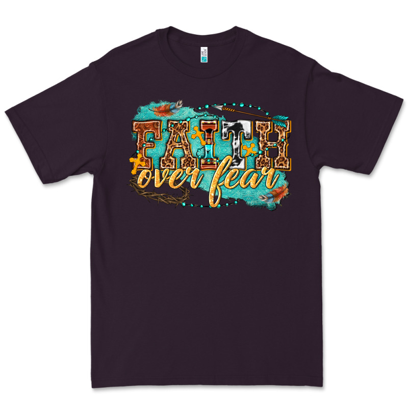Faith Over Fear Premium Tee by texasbilliewilder | Teevron