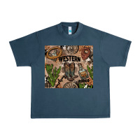 Midnight Navy western rodeo Urban Heavy Tee - AdoDesignShop