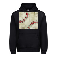 Black dirty baseball pattern Urban Hoodie - TumblerDesignByShophia