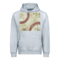 Heather Grey dirty baseball pattern Urban Hoodie - TumblerDesignByShophia