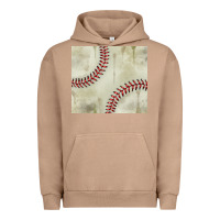 Pigment Burro dirty baseball pattern Urban Hoodie - TumblerDesignByShophia