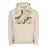 Pigment French Oak dirty baseball pattern Urban Hoodie - TumblerDesignByShophia
