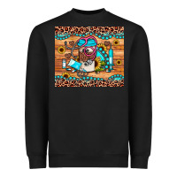 Black western gemstone sunflower nurse Heavyweight Sweatshirt - JahusDesignShop