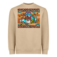 Western Gemstone Sunflower Nurse Heavyweight Sweatshirt | Teevron