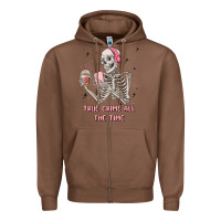 Chestnut true crime all the time Zipper Hoodie - MaliasSmallBusiness