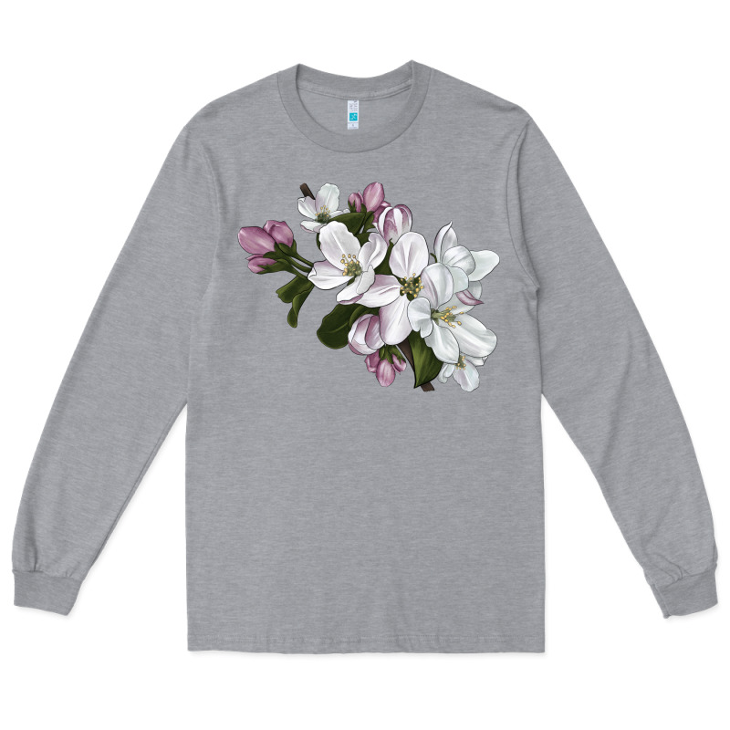 Apple Blossom Long Sleeve Tee by LillyAllenDesigns | Teevron