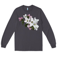 Smoke apple blossom Long Sleeve Tee - LillyAllenDesigns