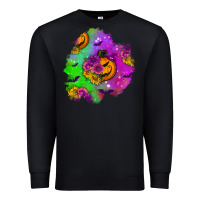 Black halloween patch 1 Premium Sweatshirt - BundleAndBundleShop